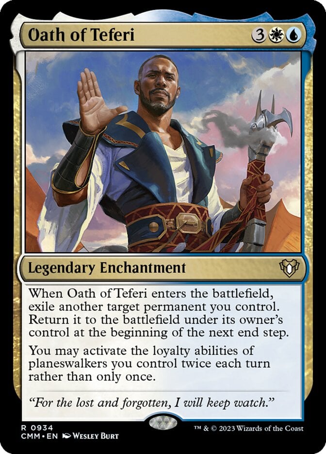 Oath of Teferi Commander Masters Decks | Magic | CardTrader