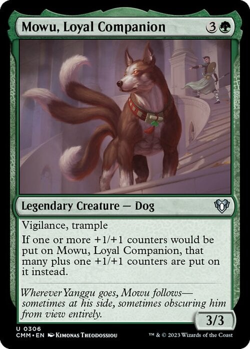 Mowu, Loyal Companion Card Front