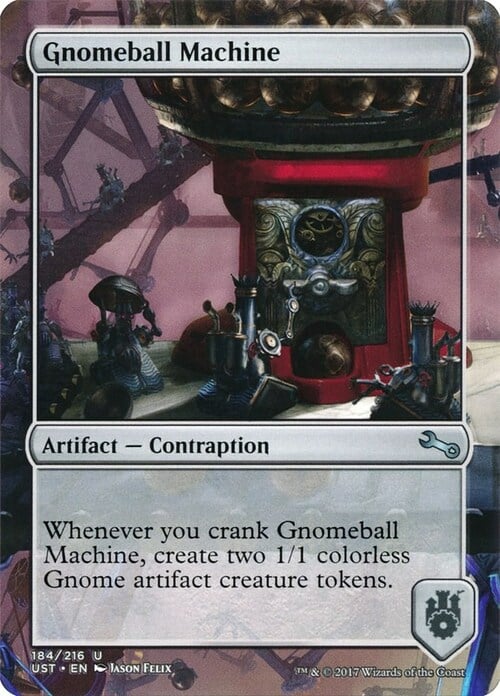 Gnomeball Machine Card Front