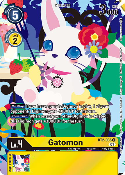 Gatomon Card Front