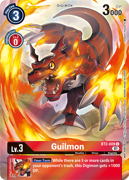 Guilmon Card Front