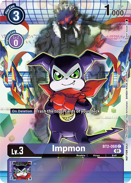 Impmon Card Front