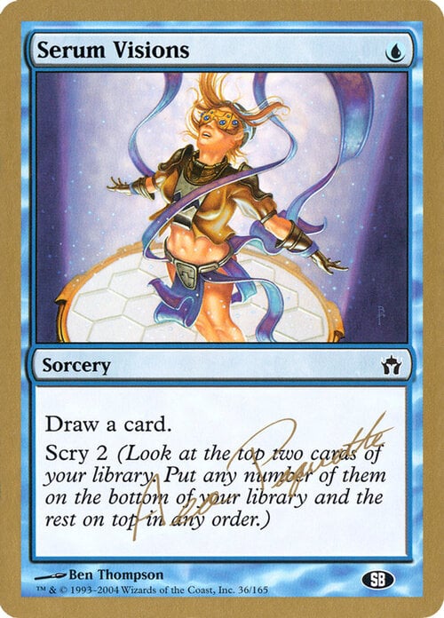Serum Visions Card Front