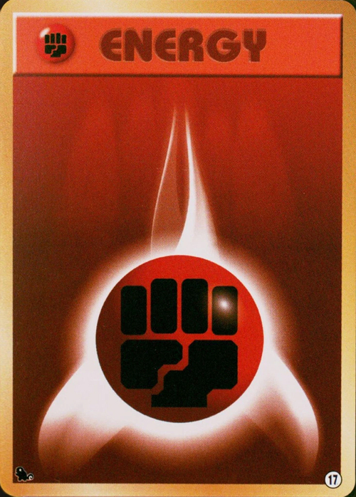 Fighting Energy Card Front