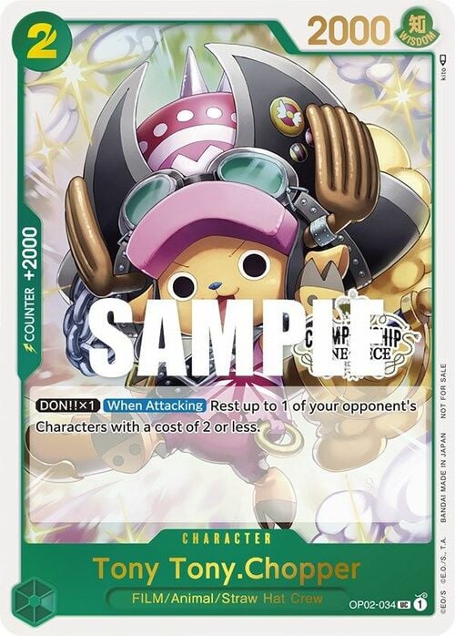 Tony Tony.Chopper Card Front