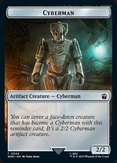 Cyberman Frente