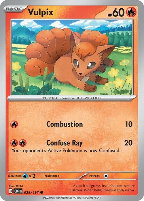 Vulpix Frente