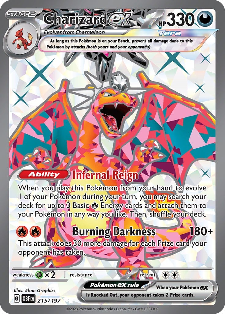 Charizard Ex Obsidian Flames Pokémon Cardtrader 
