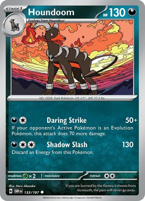 Houndoom Frente