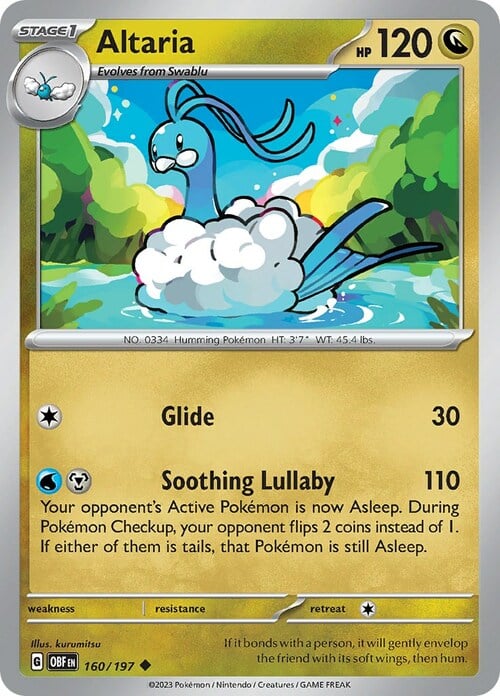 Altaria Card Front