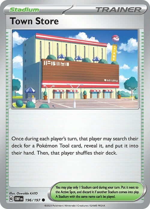 Town Store Card Front