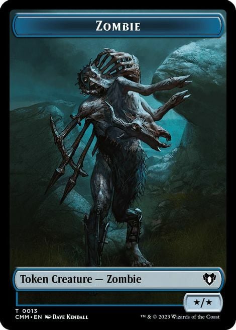 Zombie // Clue Card Front