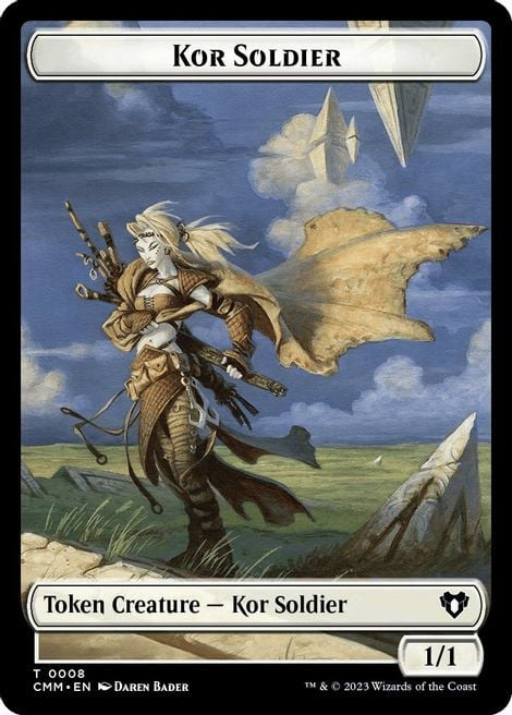 Kor Soldier // Saproling Frente