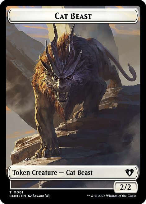 Cat Beast // Cleric Card Front