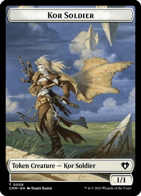 Kor Soldier // Elemental Card Front