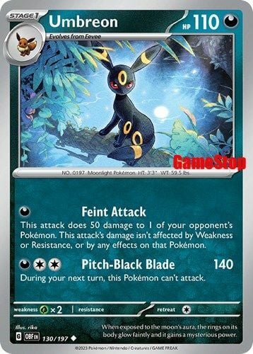 Umbreon SV Black Star Promos, Pokémon