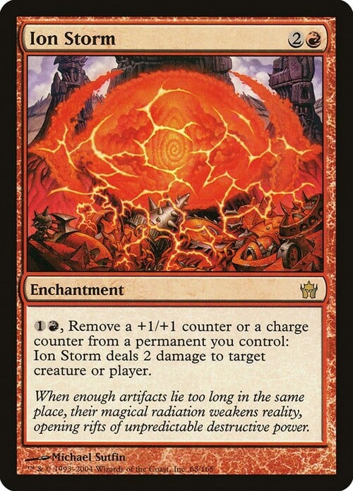 Ion Storm Card Front
