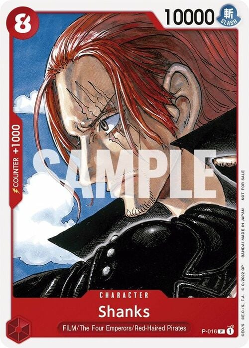 Shanks Card Front