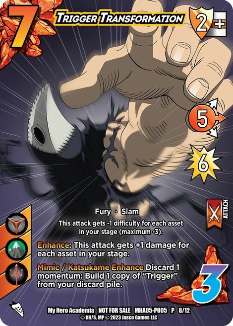 Trigger Transformation Card Front