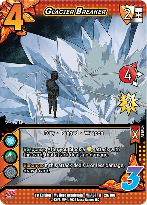 Glacier Breaker Card Front