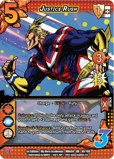 Justice Rush Card Front