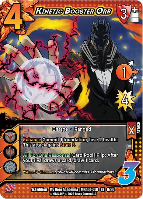 Kinetic Booster Orb Card Front