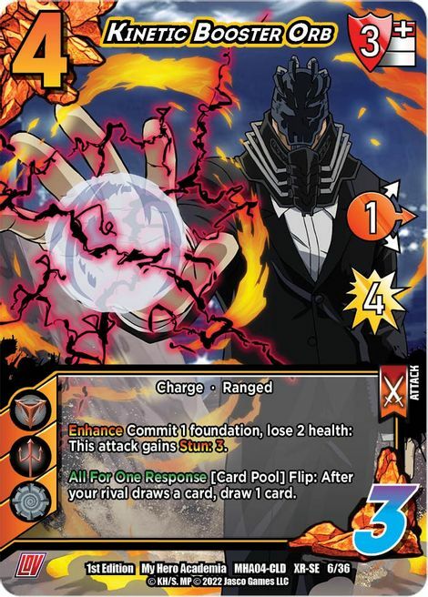 Kinetic Booster Orb Card Front