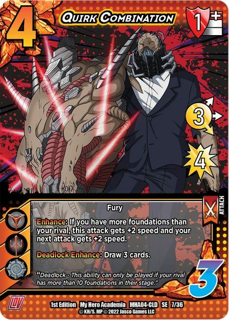 Quirk Combination Card Front