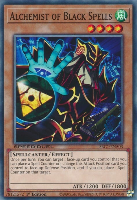 Alchemist of Black Spells Card Front