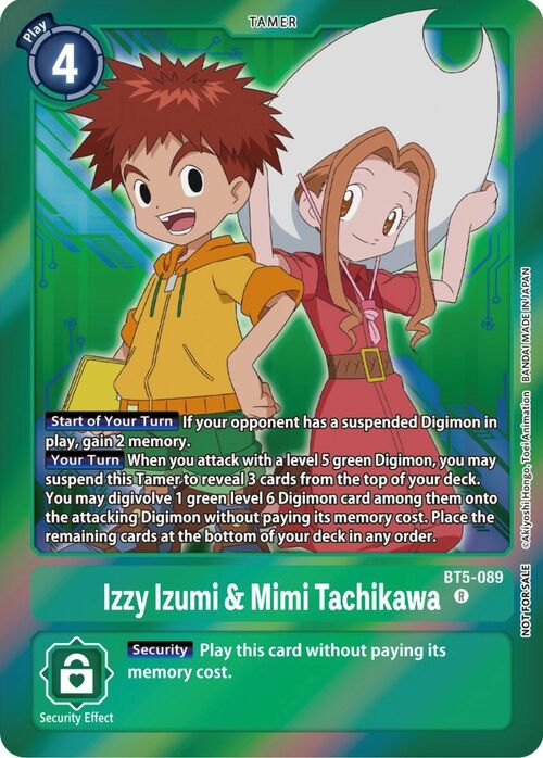 Izzy Izumi & Mimi Tachikawa Frente