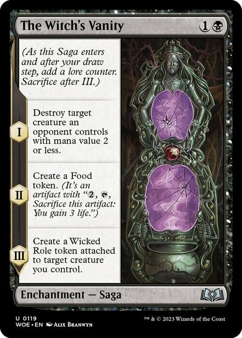 The Witch's Vanity Card Front