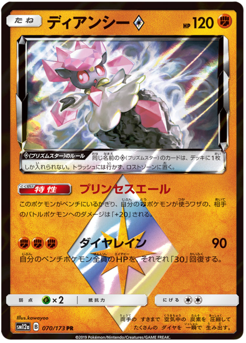 Diancie ◇ Card Front