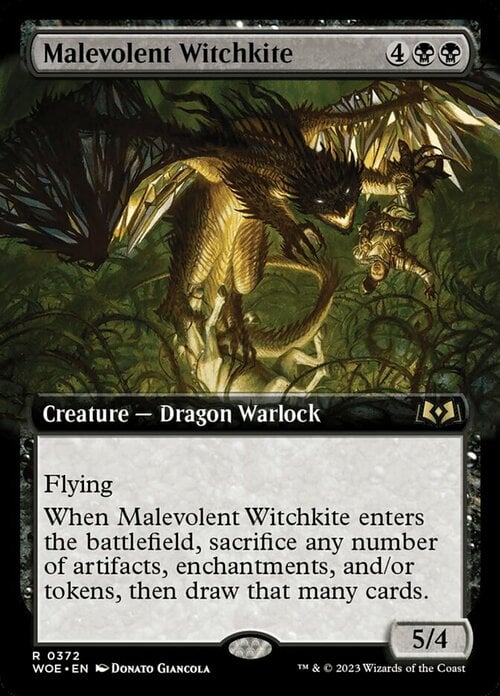 Malevolent Witchkite Frente