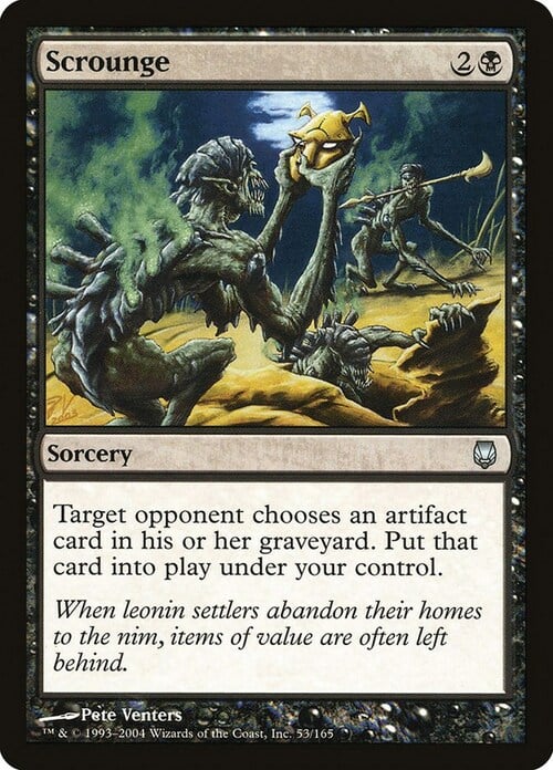 Scrounge Card Front