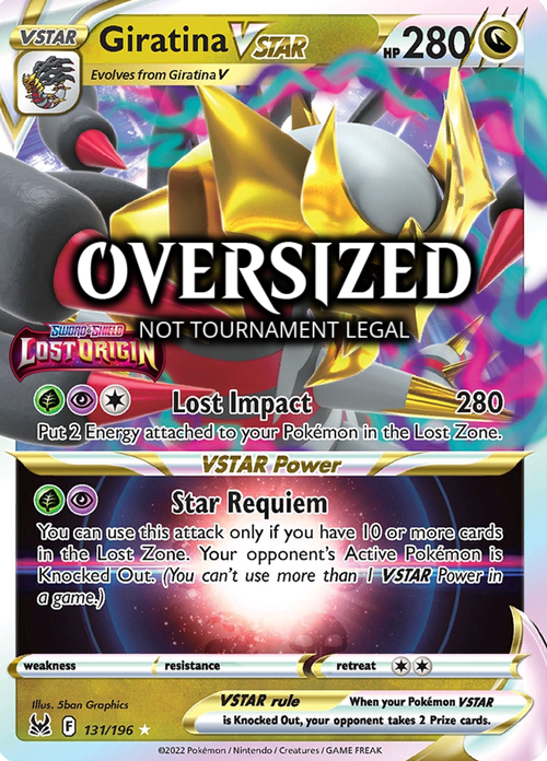 Giratina V ASTRO Card Front