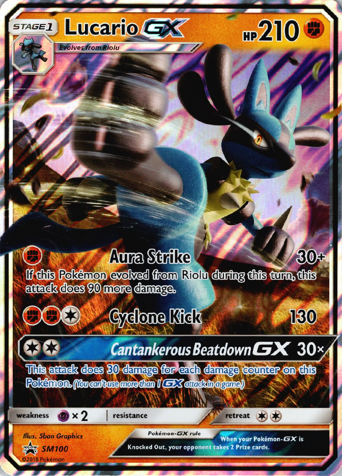 Lucario GX SM Black Star Promos | Pokémon | CardTrader