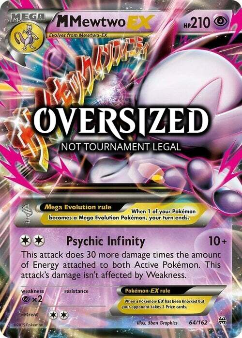 MMewtwo EX Card Front