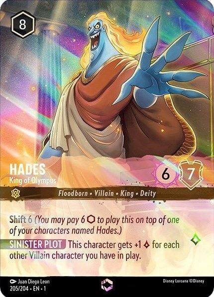 Hades - King of Olympus Card Front