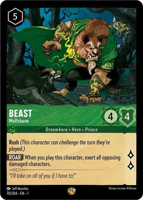 Beast - Wolfsbane Frente