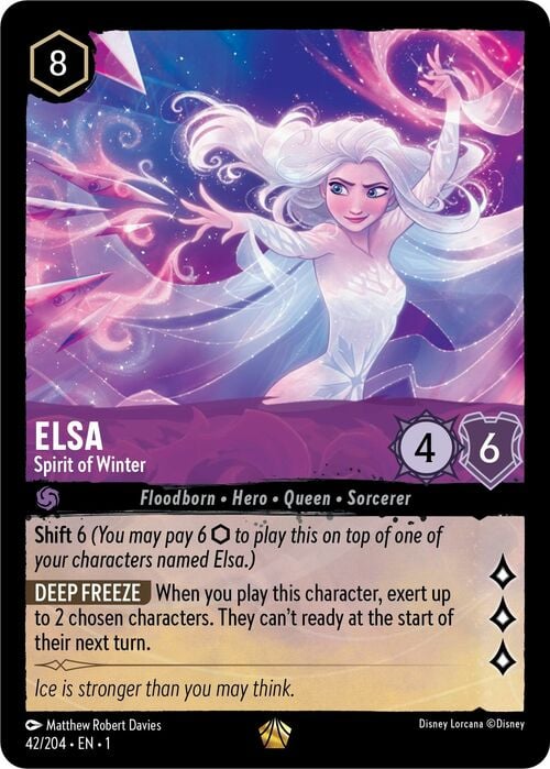 Elsa - Spirit of Winter Frente