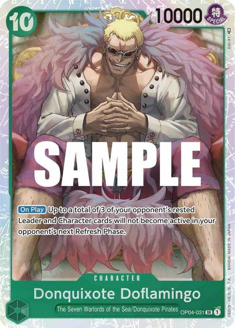 Donquixote Doflamingo Card Front