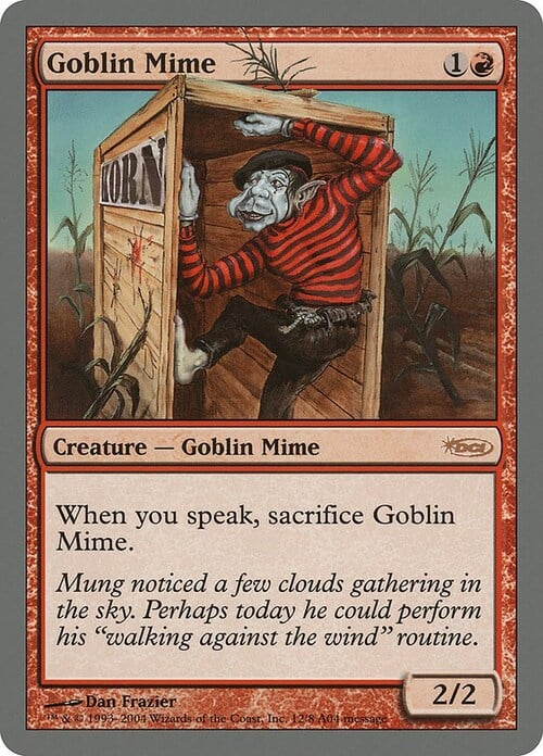 Goblin Mime Card Front