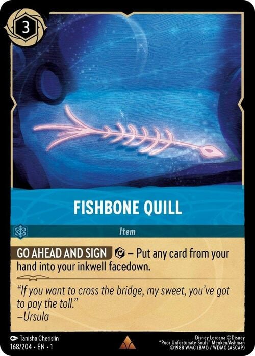 Fishbone Quill Frente