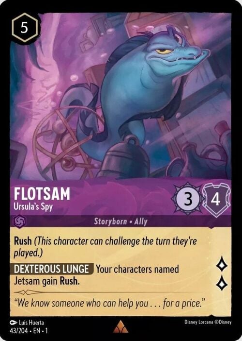 Flotsam - Ursula's Spy Frente