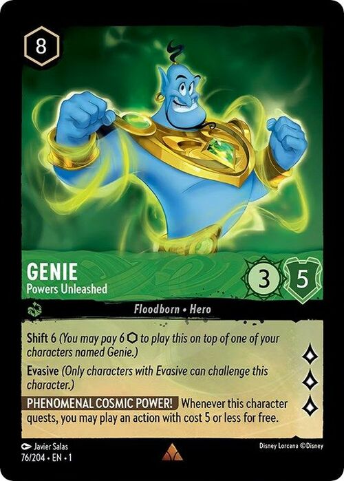 Genie - Powers Unleashed Frente