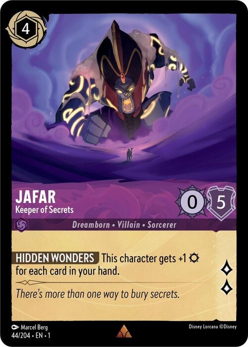 Jafar - Keeper of Secrets Card Front