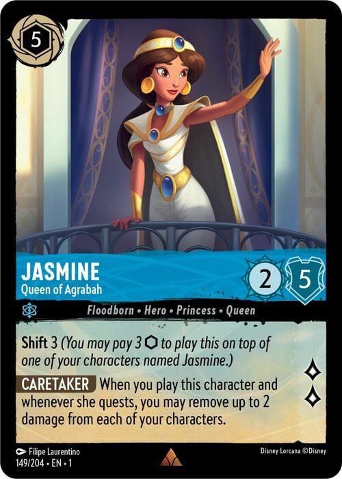 Jasmine - Queen of Agrabah Frente