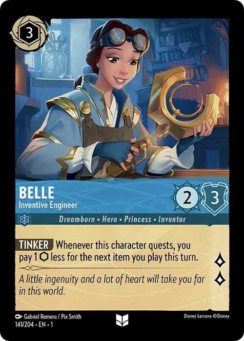 Belle - Inventive Engineer Frente