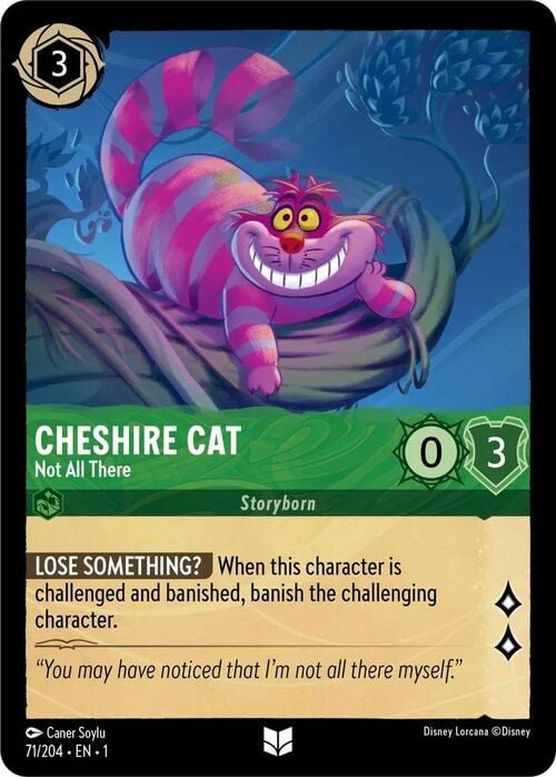 Cheshire Cat - Not All There Frente