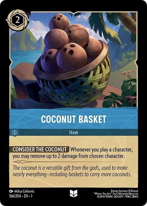 Coconut Basket Card Front